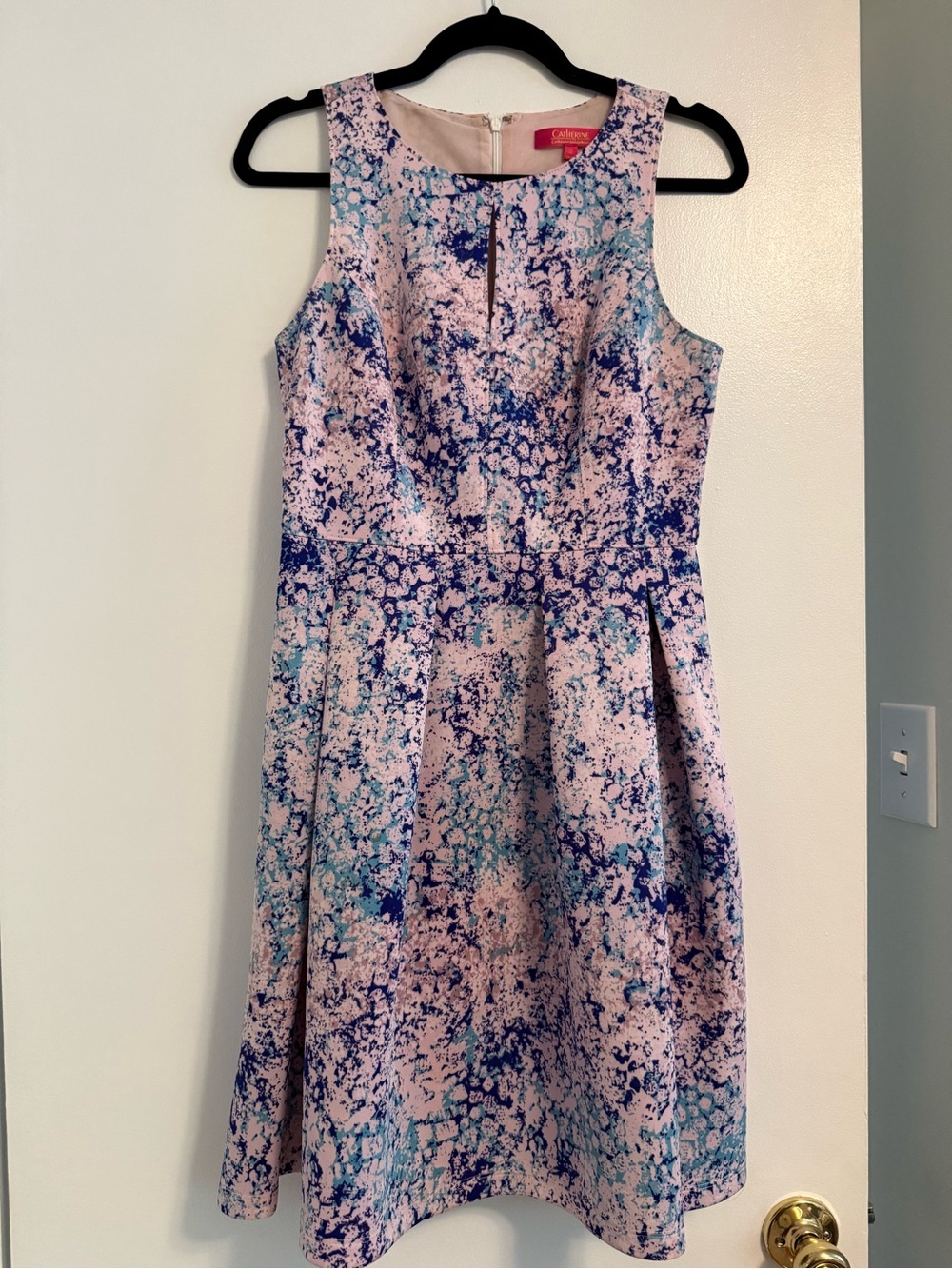 Catherine Malandrino Cotton Candy Floral A-Line Dress